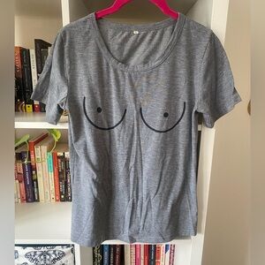 Novelty Boob T-Shirt